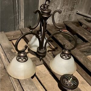 Lighting is beautiful we just needed something smaller